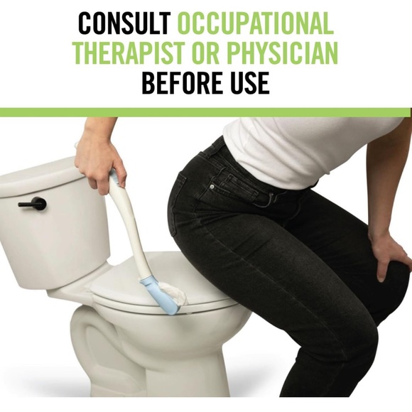 New original box TOILET AID PERSONAL CLEANER Holds toilet paper after surgery - Picture 4 of 10